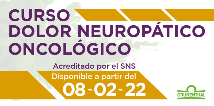 Curso de dolor neuropático oncológico. Disponible a partir del 8 de febrero de 2022