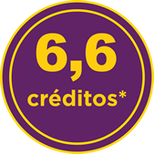 6,6 créditos